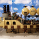 Illustration for article titled Steampunk LEGO Jabba Barge, Slave I and Other Amazing Steam Wars Models